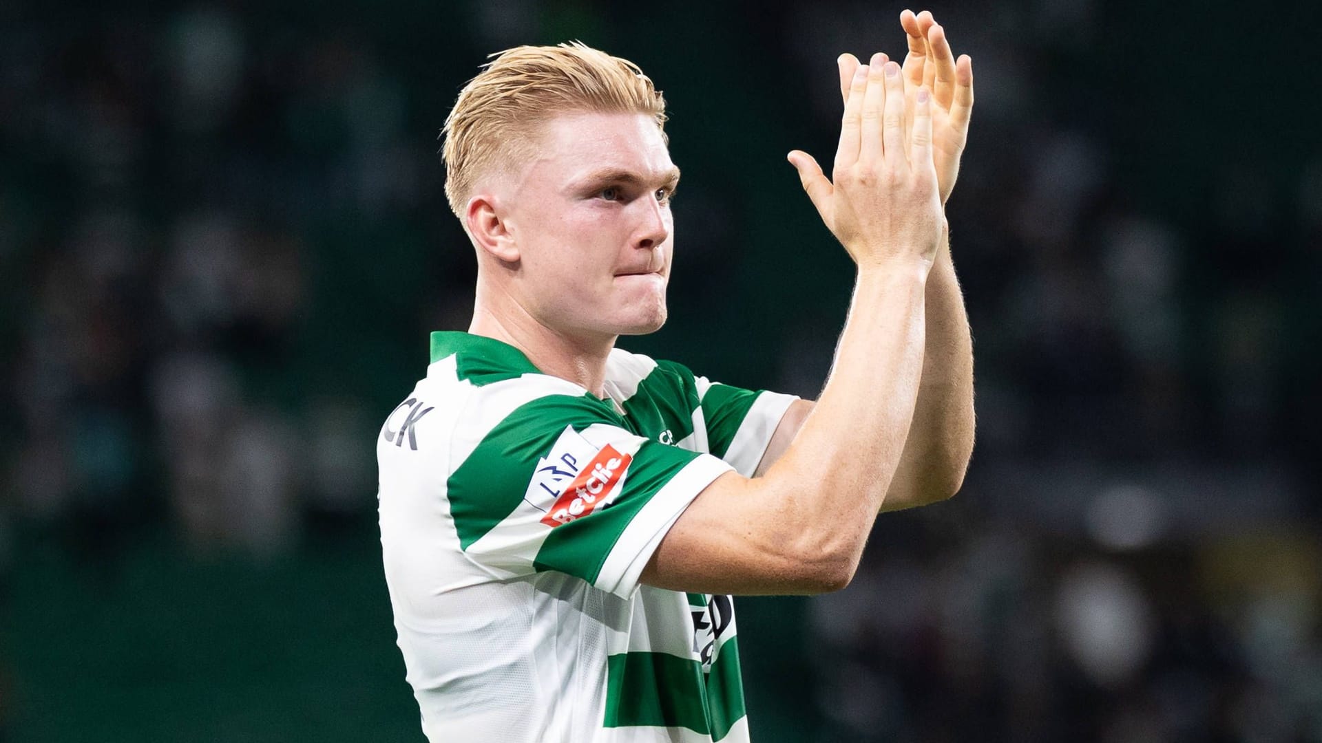 On the way to the Bundesliga? Conrad Harder from Sporting Lisbon.