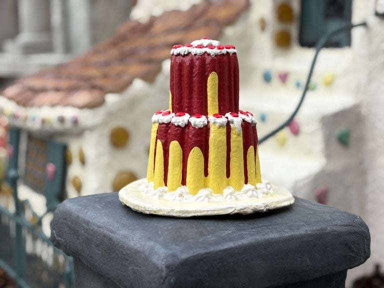 The pastry chef can of course also copy beautiful cakes (photo: Raymond Merkx).