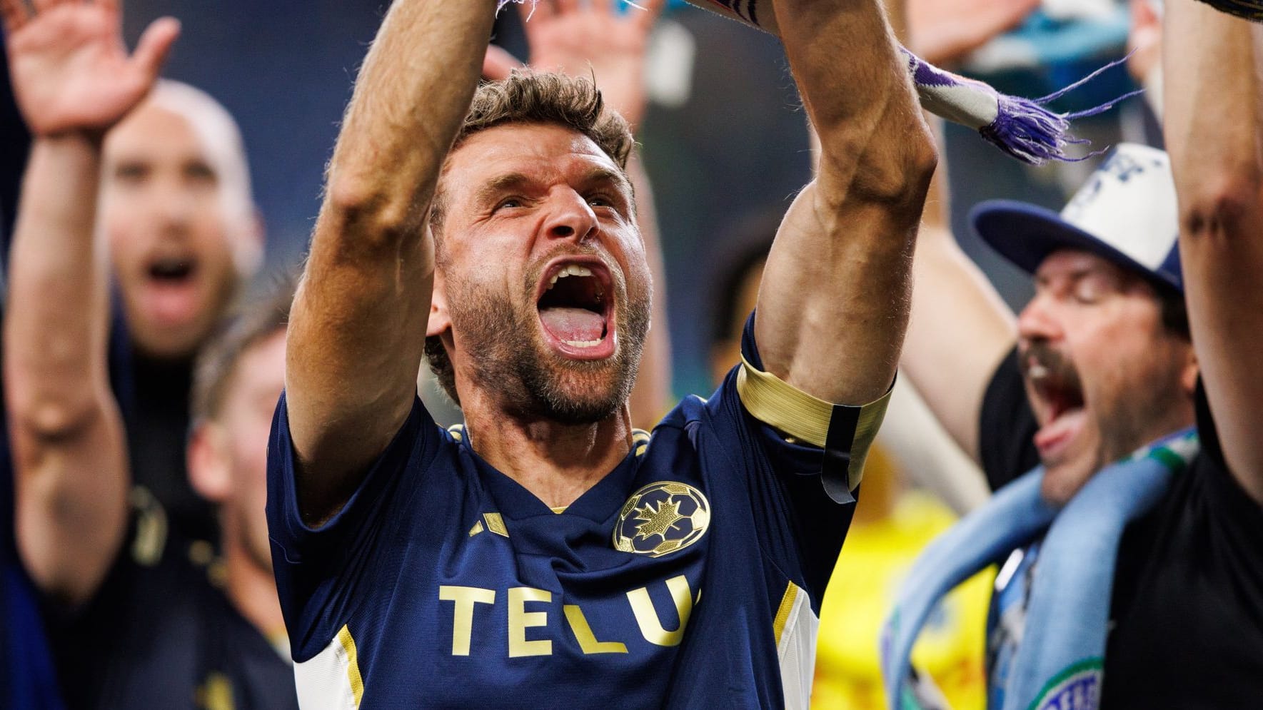 Thomas Müller: He came from Munich to Vancouver.