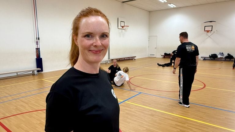 Monique Hooft from Fierce Self Defense in Zevenbergen (photo: Erik Peeters). 
