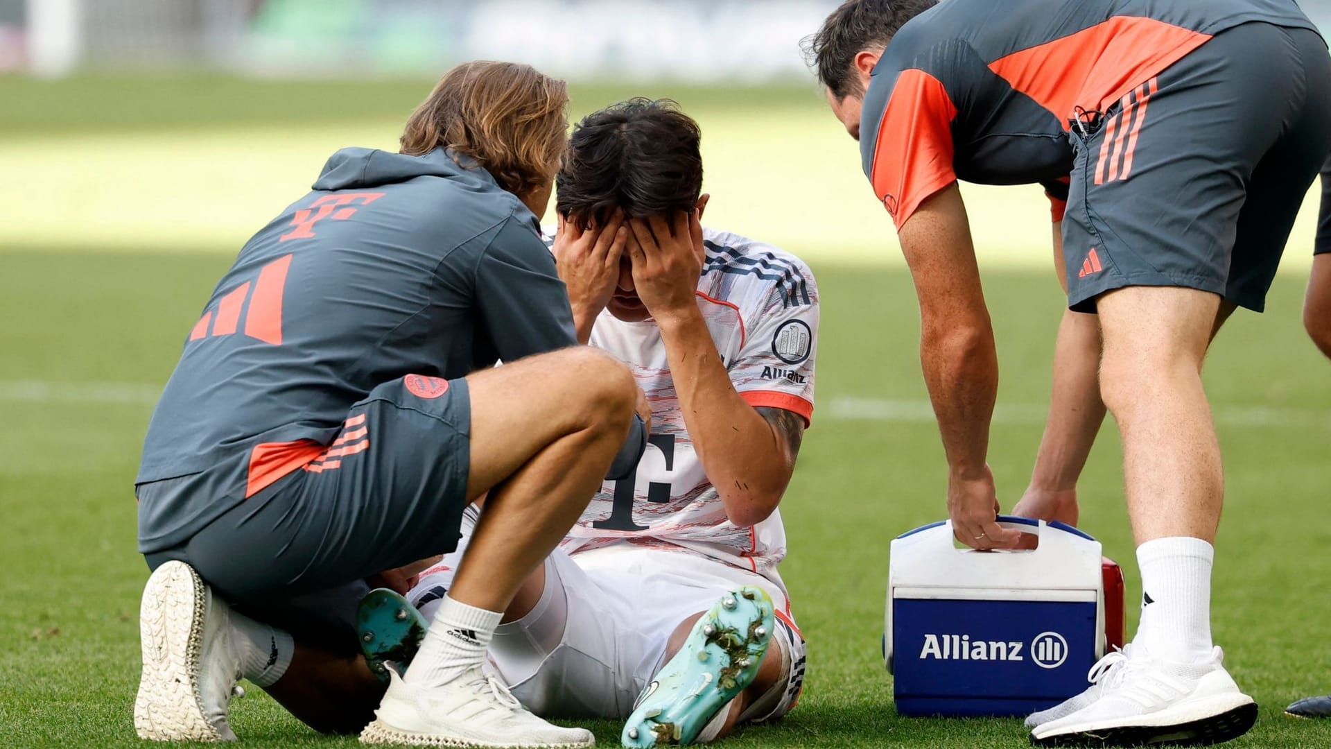 Min-Jae Kim: The South Korean had to be replaced in the 4-1 win of FC Bayern.