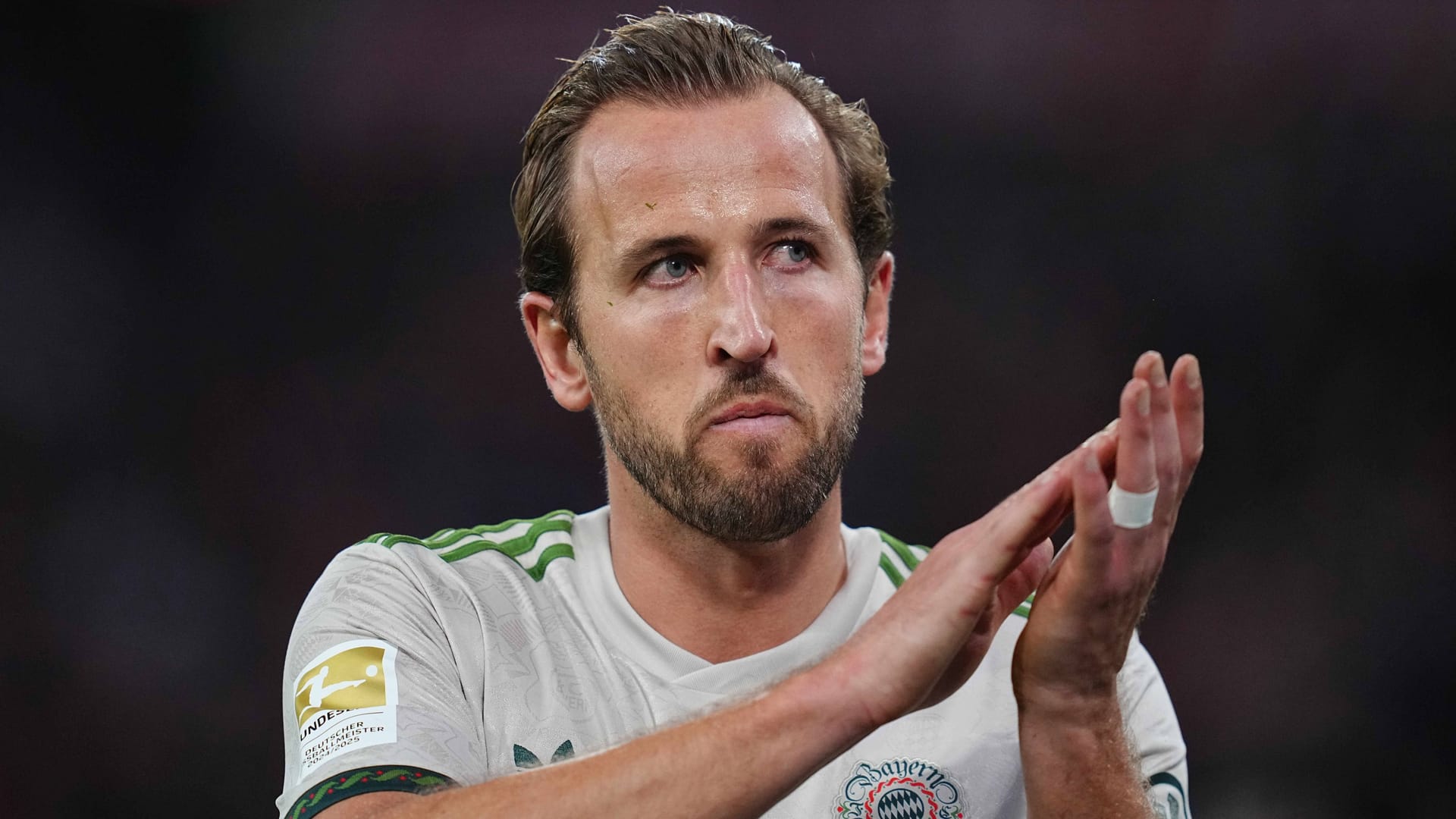 Harry Kane after the 4-0 against Werder Bremen: The Englishman has been playing for FC Bayern since 2023.