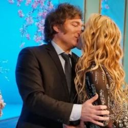 Javier Milei and Fatima Florez | Photo: CEDOC
