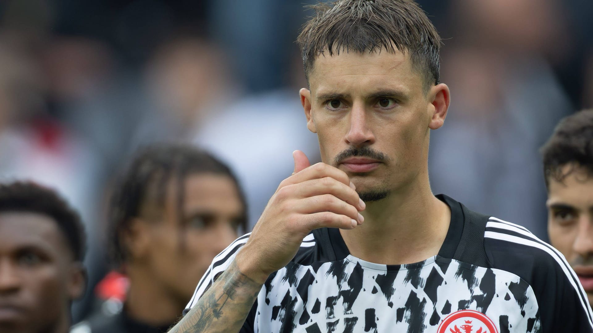 Robin Koch: The national player is standing in the Champions League before the start.