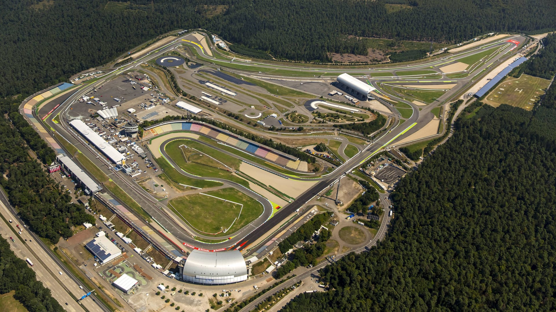From 1970 with interruptions until 2019 in the racing calendar of Formula 1: The traditional Hockenheimring.
