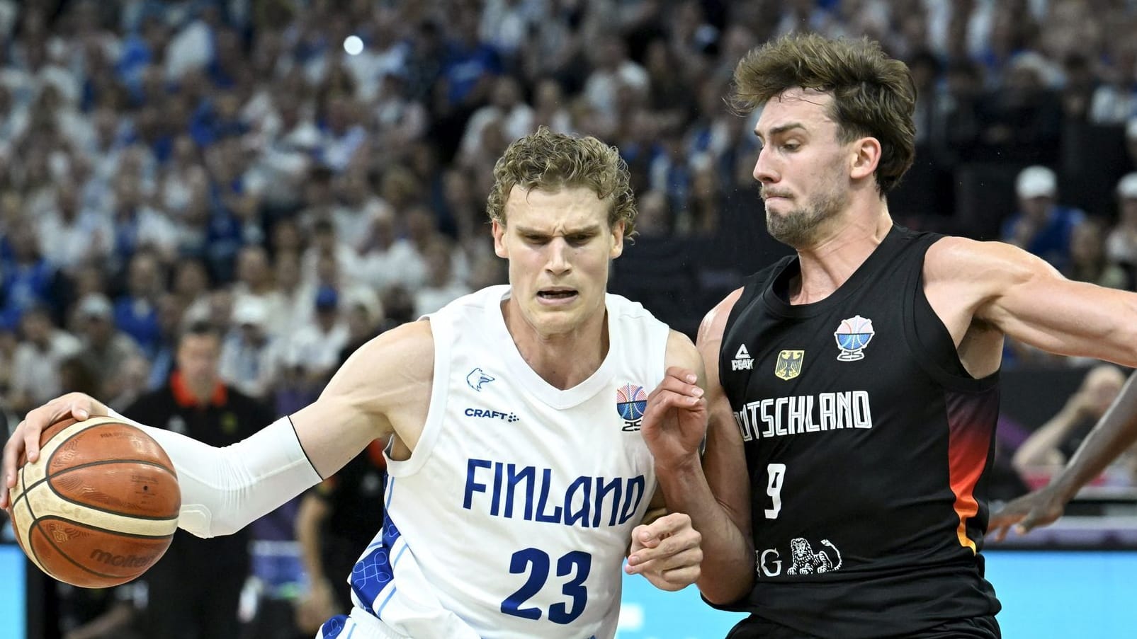 Basketball -European - Finland - Germany Basketball -European - Finland - Germany