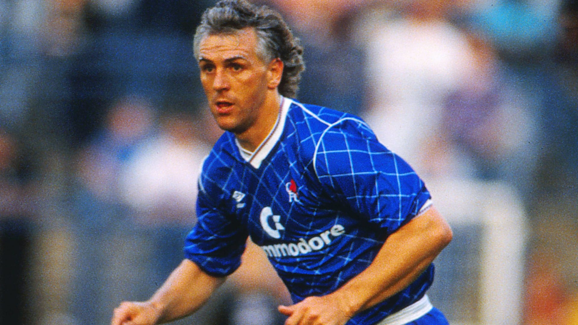 Graham Roberts in 1989 in the Chelsea FC: The central defender played for the 1988 to 1990 "blues". Graham Roberts in 1989 in the Chelsea FC: The central defender played for the 1988 to 1990 "blues".