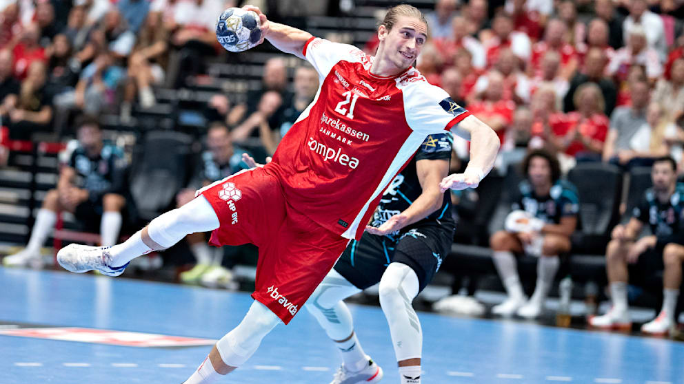 Deutschlands Nationalspieler Juri Knorr (25) war für Aalborg schon seine ersten Tore