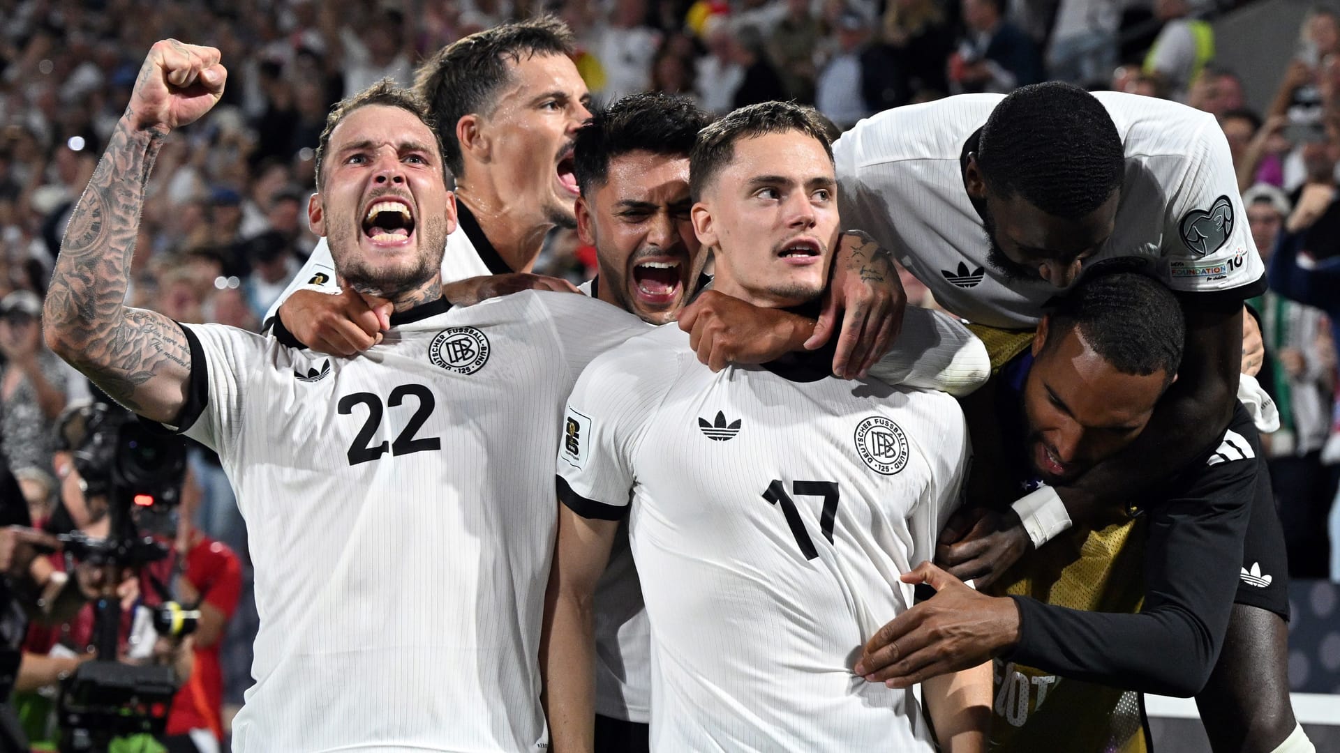 WM qualification against Northern Ireland: Germany won 3: 1.