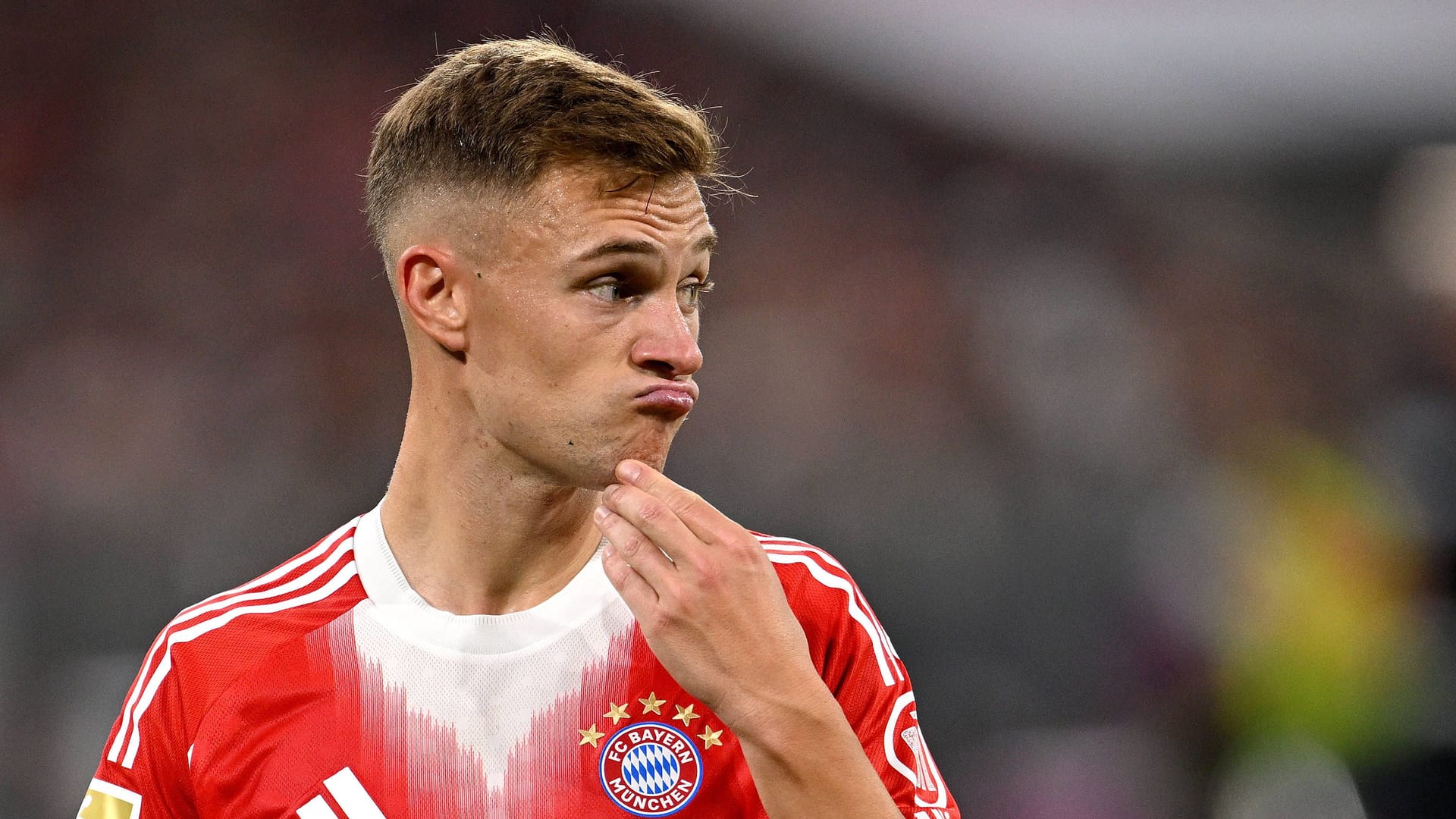 Joshua Kimmich: FC Bayern starts the premier class on Wednesday.