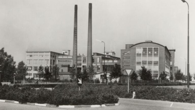 The factory of Jansen de Wit in Schijndel between 1950 and 1980 (photo: Heemkundekring Schijndel).