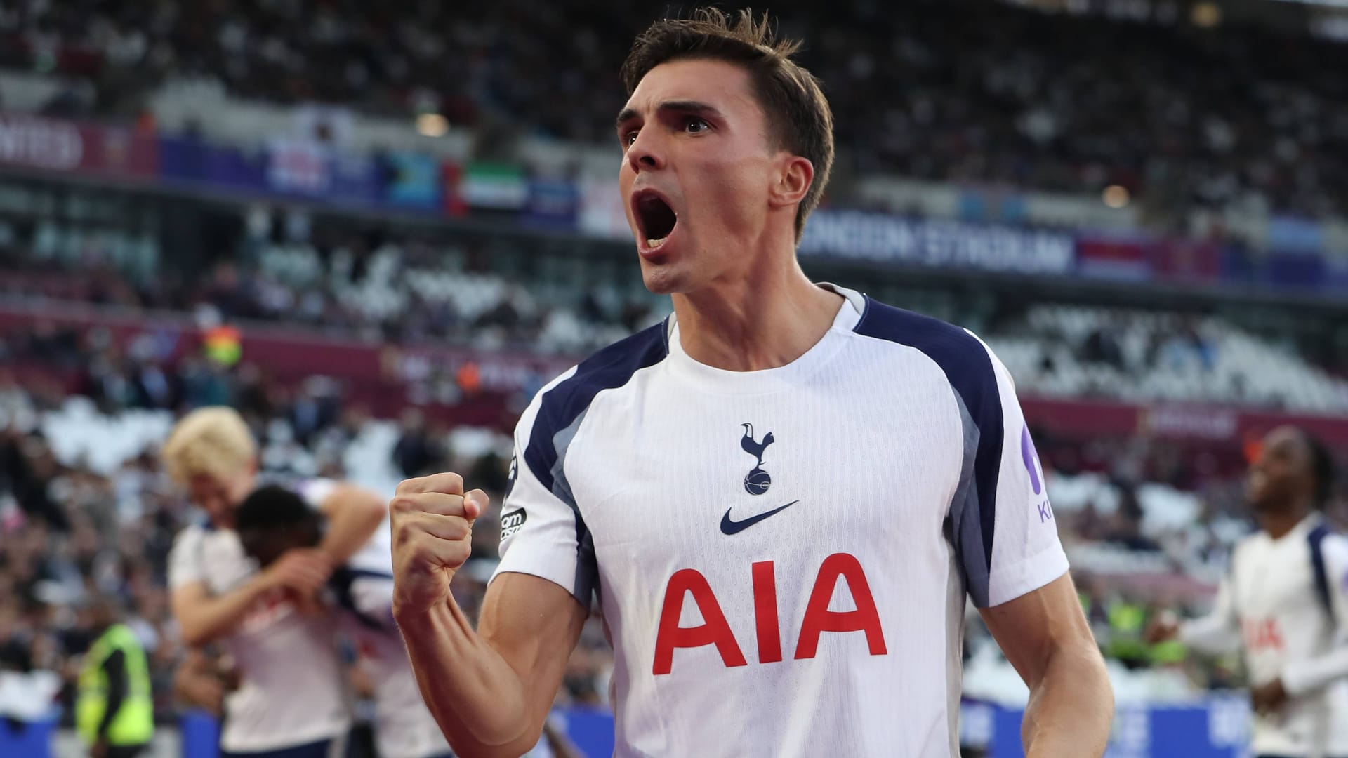 João Palhinha in Tottenham Hotspur jersey: The Portuguese scored a goal in seven competitive games for the Londoners so far.