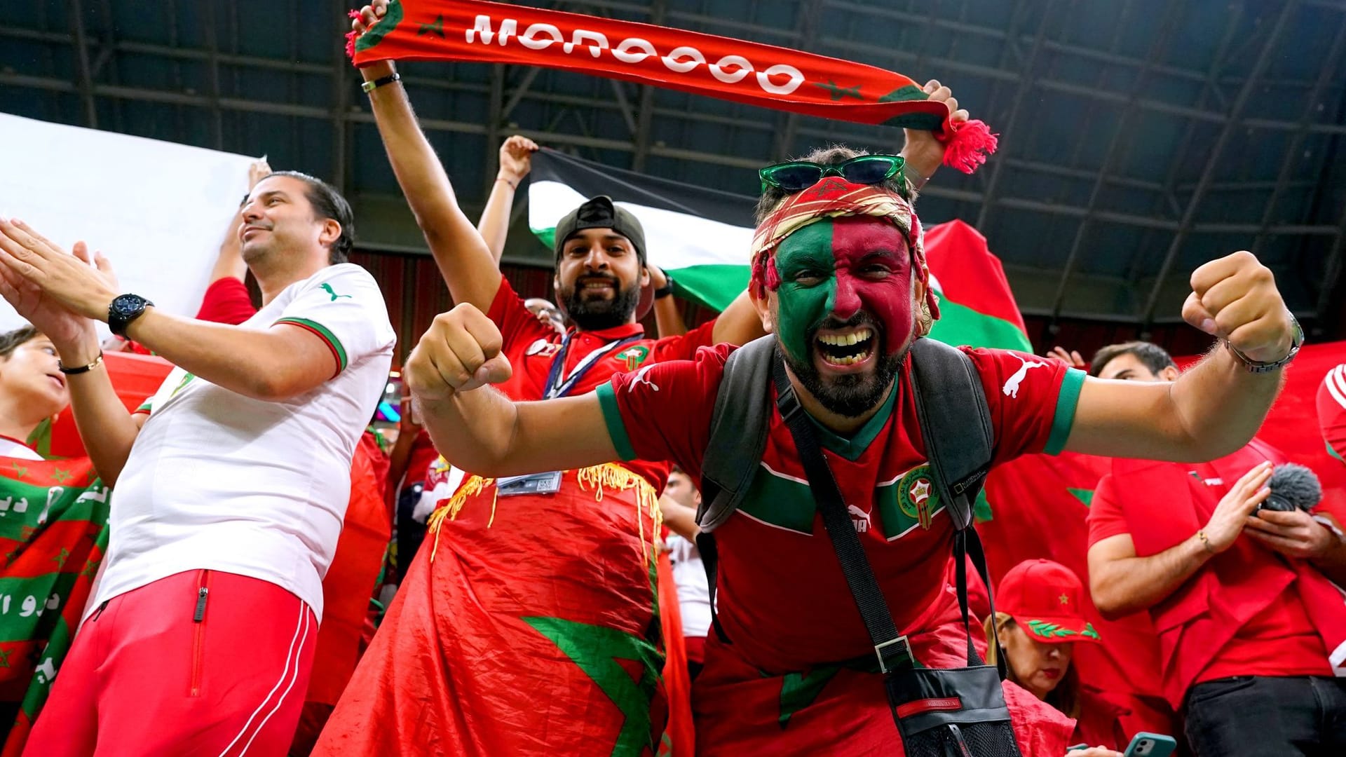 Fans from Morocco
