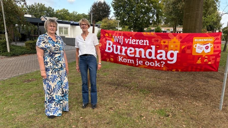 During the Burendag everyone from the two streets in Middelbeers meets (photo: Rogier van Son).
