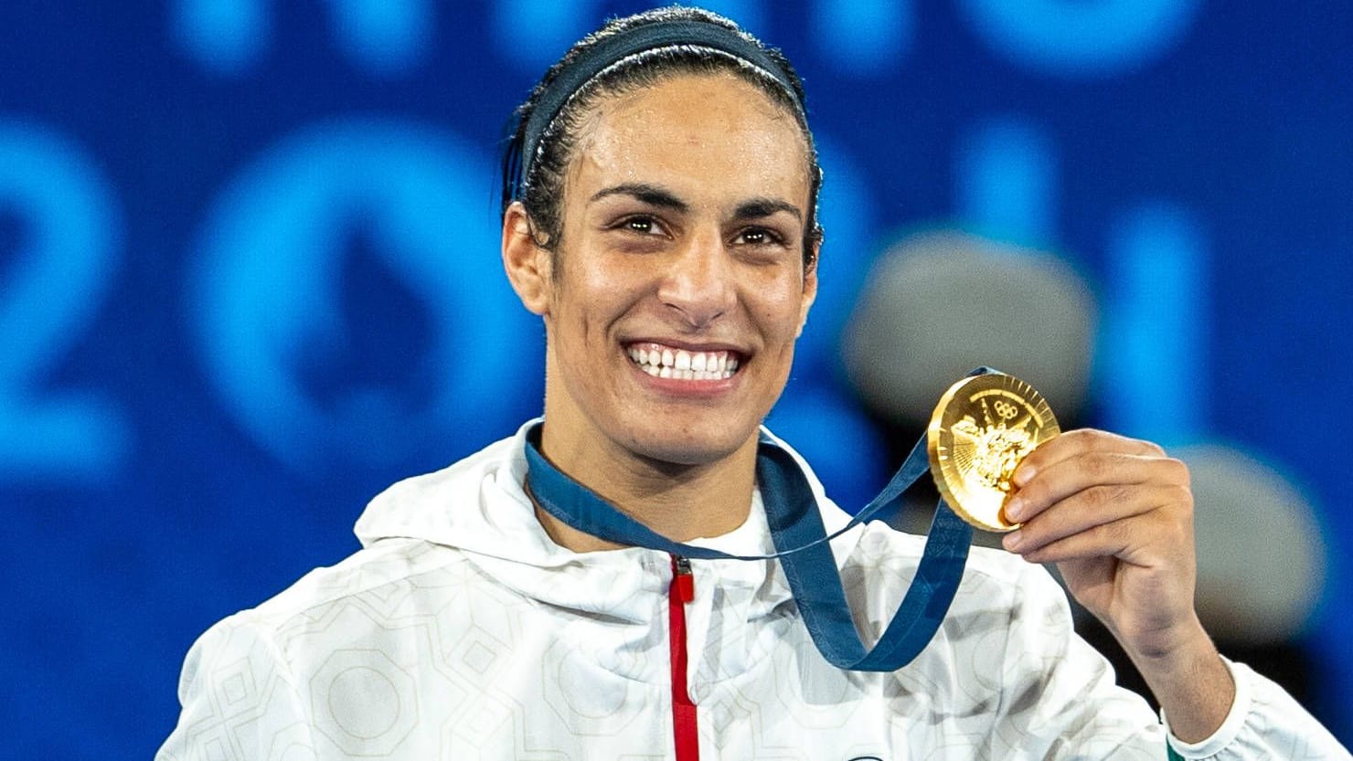 IMANE KHELIF: She won gold at the Paris Olympic Games.