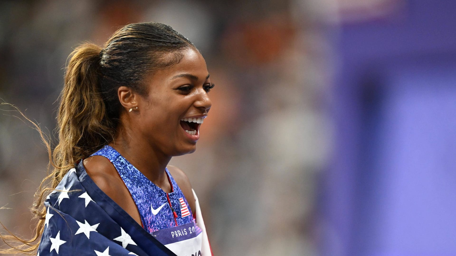 Gabrielle Thomas: She won silver over the 200 meters at the 2023 World Cup.