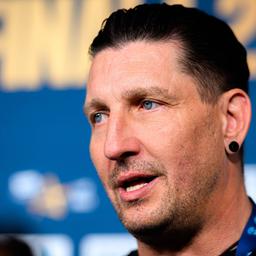 Stefan Kretzschmar in an interview after a game of the Füchse-Berlin. Source: Imago Images/Wolf sports photo