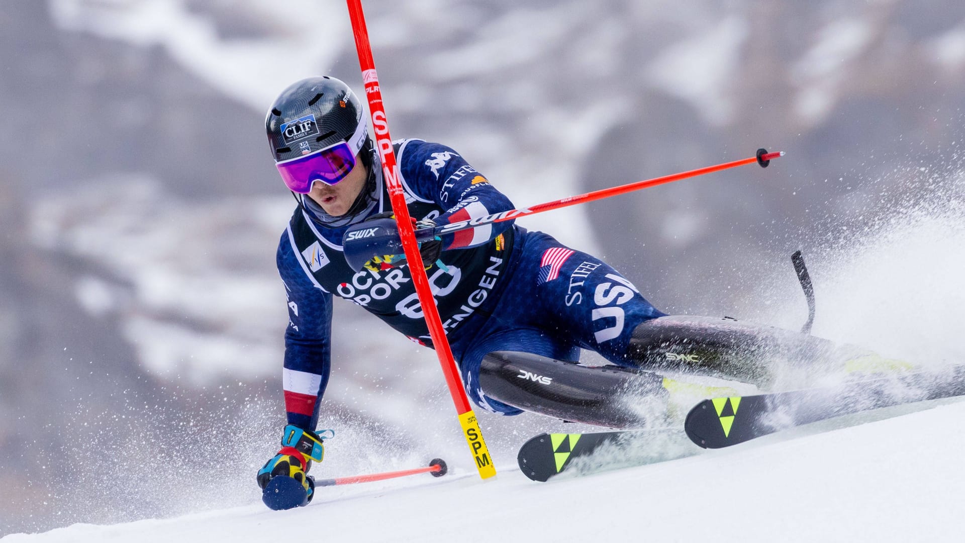 Luke Winters: The ski racer found his luck privately.