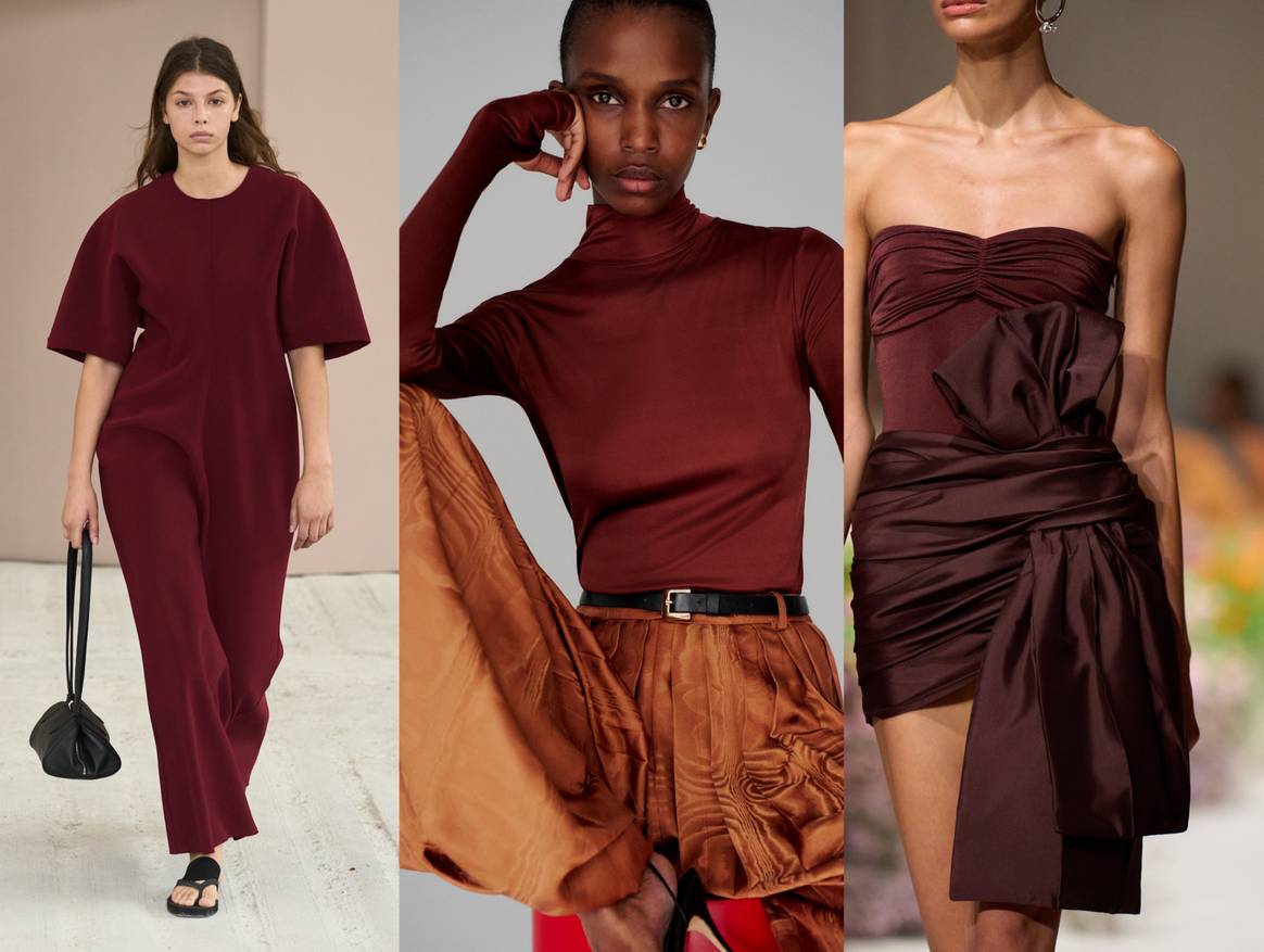 Rost red: Birrot FS26 Ready to Wear, Adam Lippes FS26 Ready to Wear & Patbo FS26