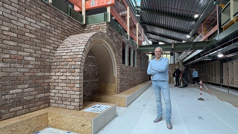 Jack at the oven, copied from the cookie factory that used to be further down in Oss (image: Omroep Brabant).