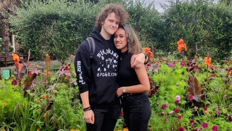 Tionne and Joep (photo: private).