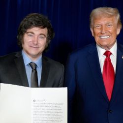 Javier Milei and Donald Trump | Photo: CEDOC