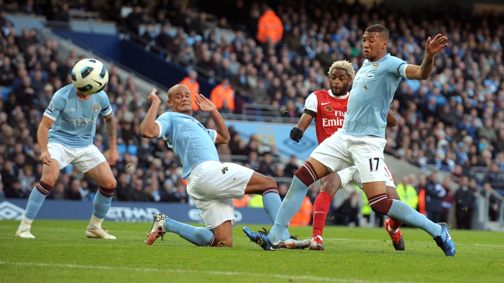 Vincent Kompany and Jérôme Boateng