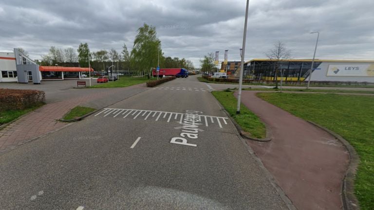 The cyclists did not rode on the cycle path, but on the road. Freddie K. came from the right with his bus (photo: Google Maps).