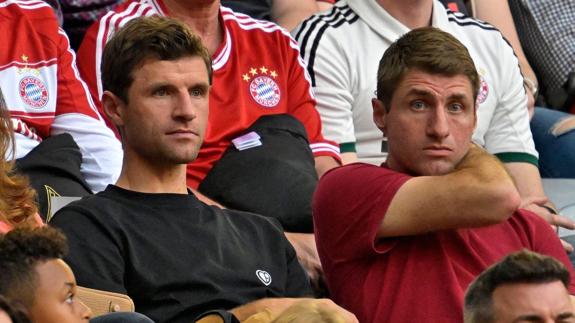 Thomas (left) and Simon Müller: His brother is three years younger.