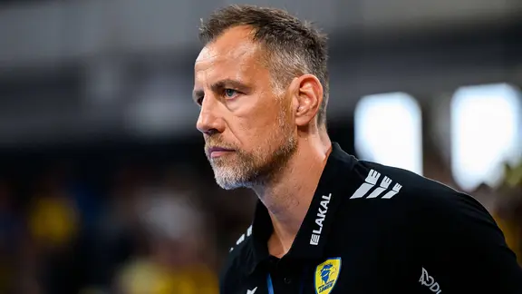 Maik Machulla, coach of the Rhein-Necker Löwen