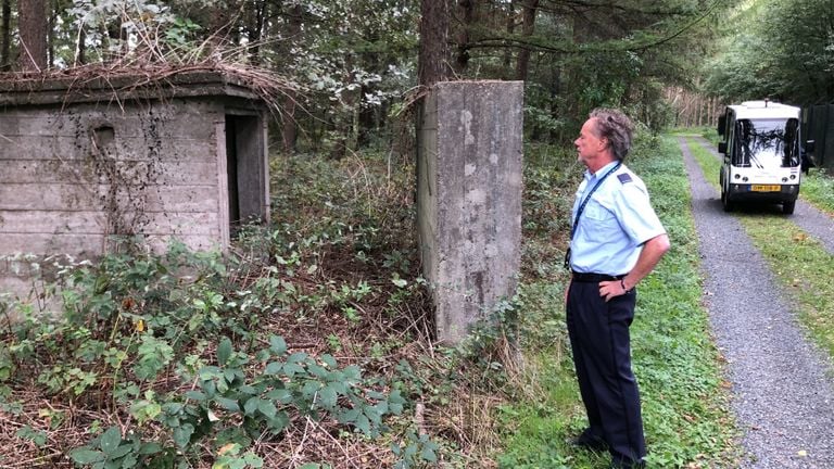 German bunker at Eindhoven Air Base Fragment Airplane bomb that was once found at Eindhoven Air Base (Photo: Willem-Jan Joachems)