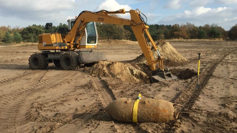 A thousand pounds found in Den Bosch in 2016 photo: Bart Meesters/Masters Multimedia