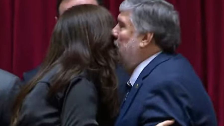 Victoria Villarruel and Jose Mayans