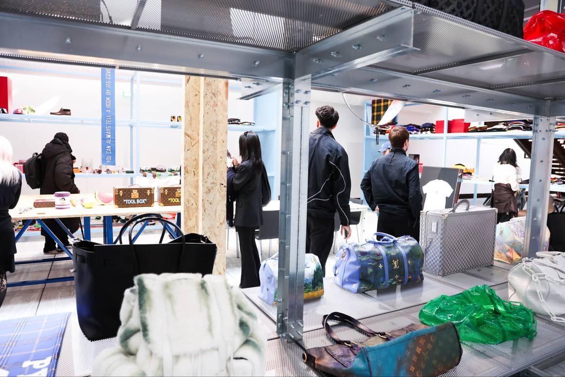 L'H exposure Virgil Abloh: The Codes au Grand Palais.
