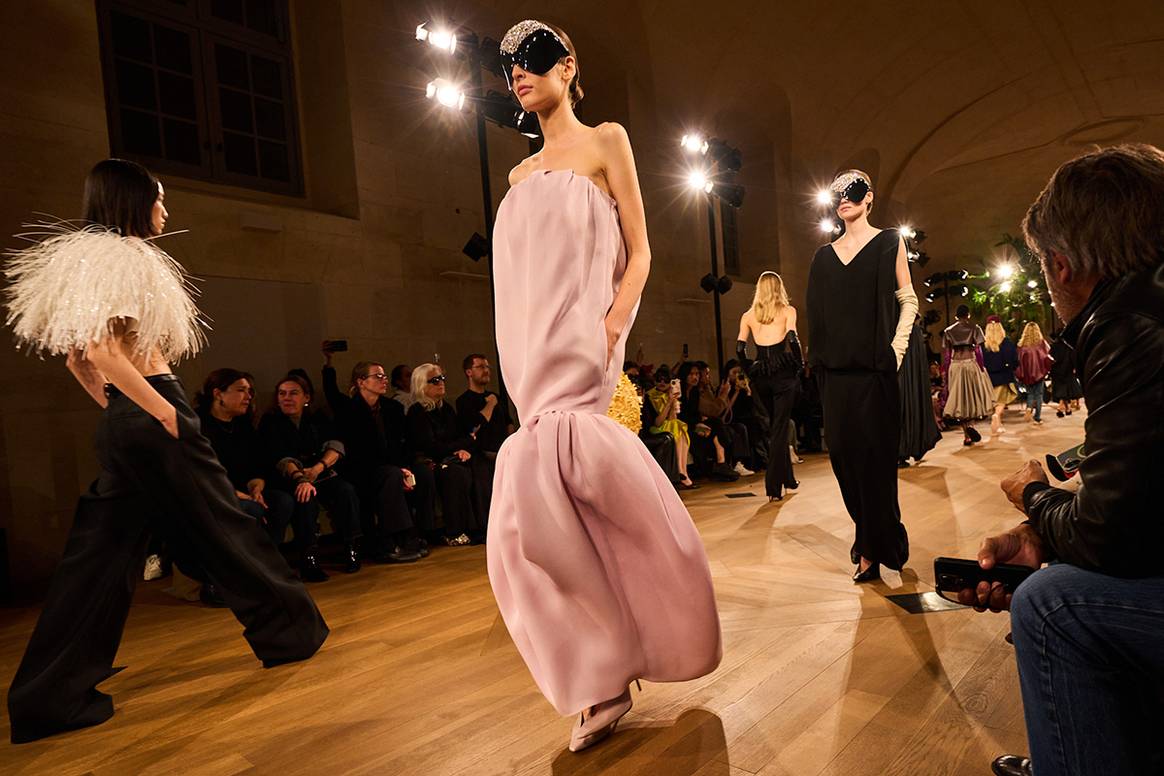 Balenciaga, presentation of 'The Heartbeat' womenswear collection for the spring/summer 2026 season