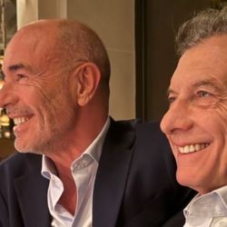 Mauricio Macri and Bruno Brabier | Photo: CEDOC