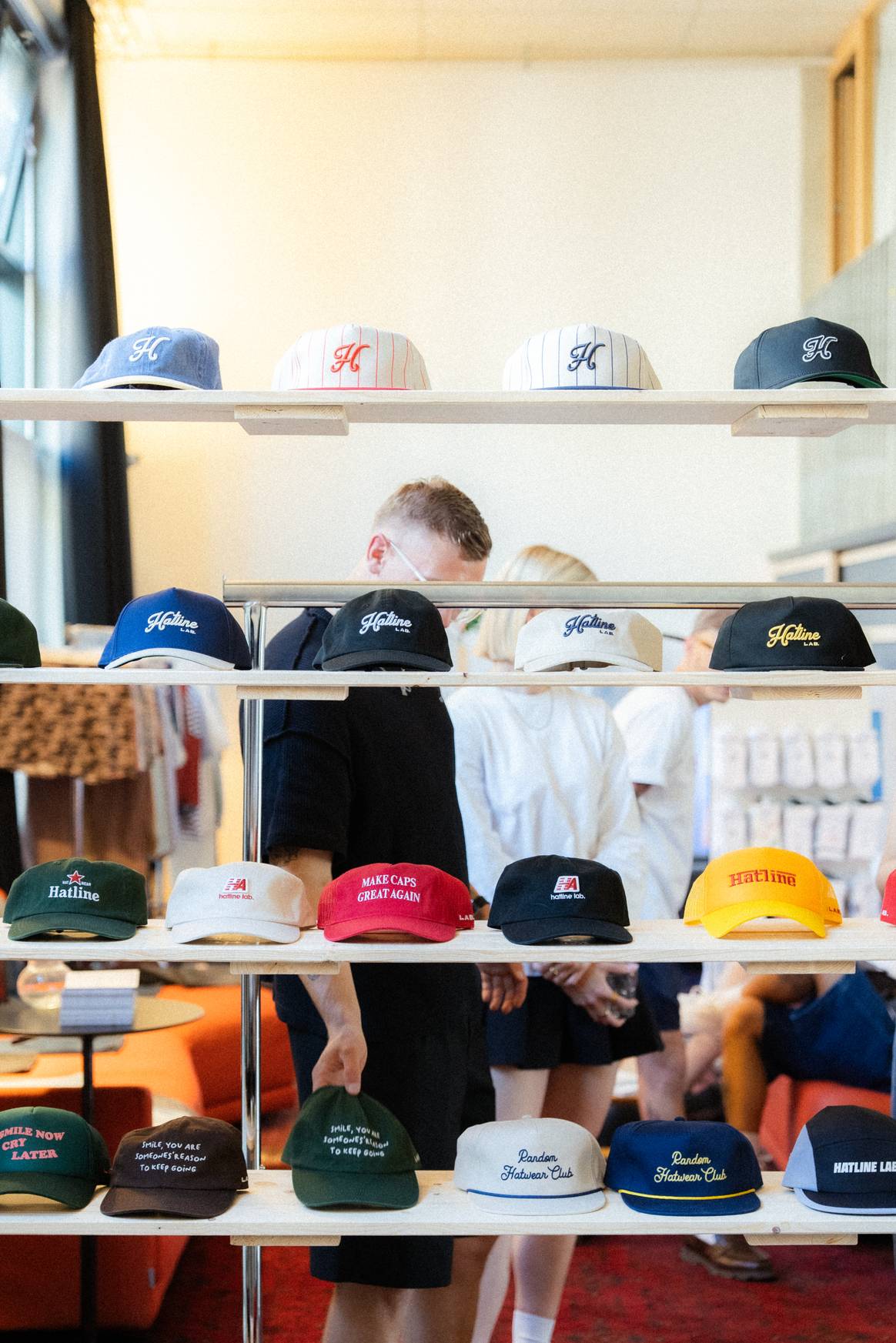 Hatline Lab offers a wide range of peaked caps