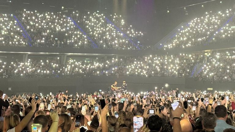Fairytale images in Ahoy (photo: Omroep Brabant).