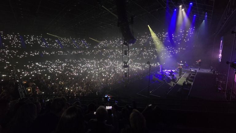 Great atmosphere in Ahoy (photo: Omroep Brabant).
