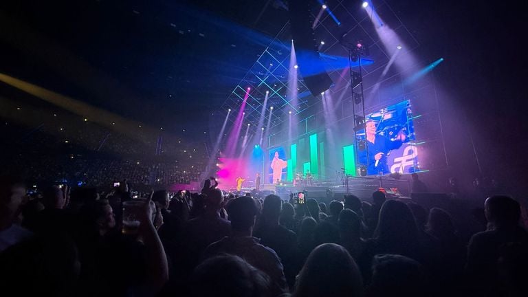 Flemming in Ahoy (photo: Omroep Brabant).