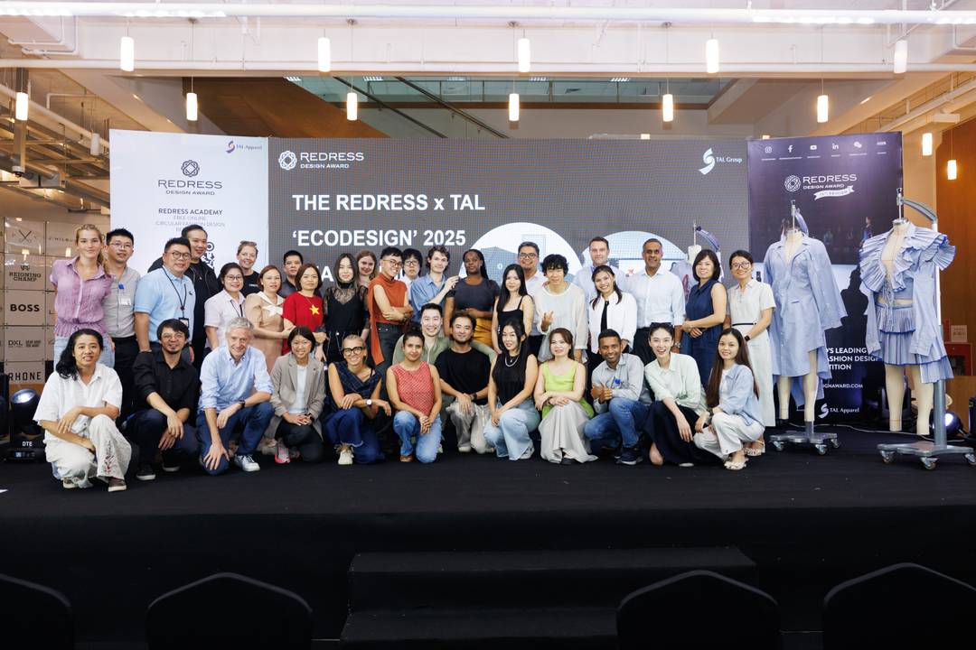 Finalists and team behind Redress x TAL's 2025 Ecodesign challenge. Finalists and team behind Redress x TAL's 2025 Ecodesign challenge.