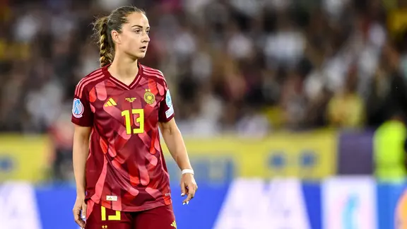 The German national soccer player Sara Däbritz