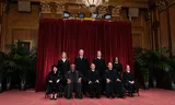 The justices of the U.S. Supreme Court in October 2022. Front row, from left: Sonia Sotomayor, Clarence Thomas, Chairman John Roberts, Samuel Alito, Elena Kagan. Back row: Amy Coney Barrett, Neil Gorsuch, Brett Kavanaugh and Ketanji Brown Jackson. Photo Eric Lee / Pool / Sipa USA  
