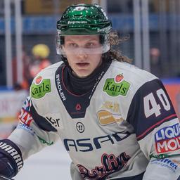 The polar bears are missing for a long time with an injury: defender Korbinian Geibel. / imago images/Beautiful Sports