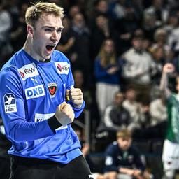 Lasse Ludwig in the Füchse Berlin jersey (Source: IMAGO / Jan Huebner)