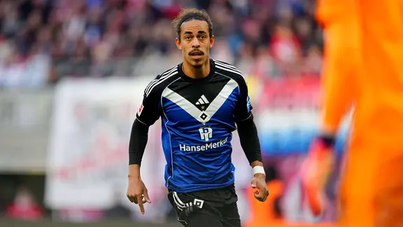 HSV striker Yussuf Poulsen