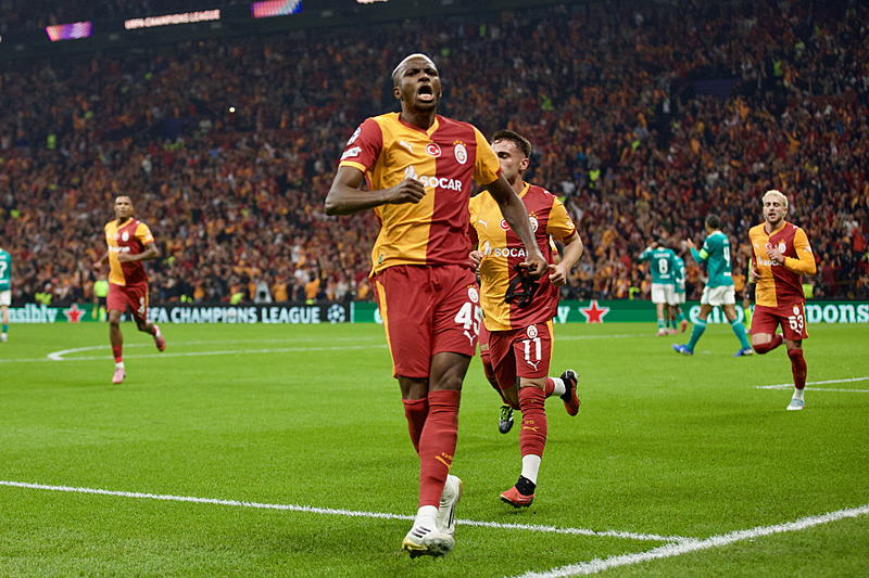 How many times did Galatasaray play in the Champions League?