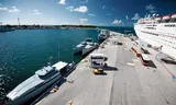 Patrol ships of the Royal Bahamas Defense in Key West, built by Damen. The state also acted as guarantor for this assignment.