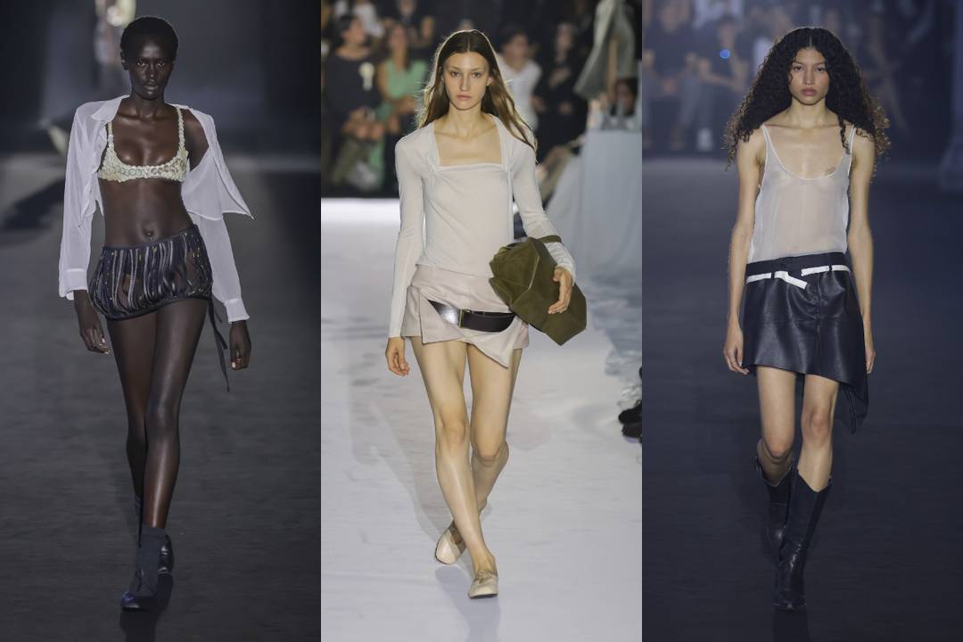 (De izq. a dch.) Juan VG, Habey Club, Santamarta and 080 Barcelona Fashion.