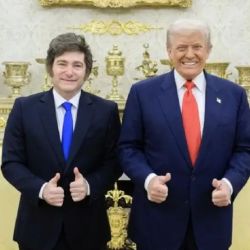 Javier Milei and Donald Trump | Photo: CEDOC